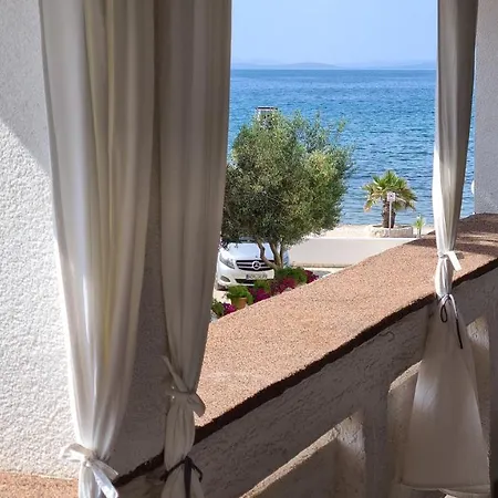 With A Balcony And Sea View - Santek Lägenhet Vir