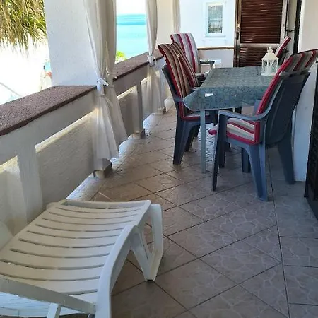 With A Balcony And Sea View - Santek Lägenhet Vir